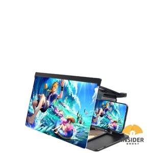 L20 Support de Bureau Universel Loupe <span class=keywords><strong>d</strong></span>'<span class=keywords><strong>Écran</strong></span> 3D pour Téléphone Portable, Amplificateur Vidéo et Projecteur - Product Image 3