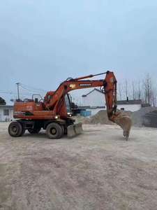 Excavatrice multifonctionnelle sur chenilles originale de la Corée DOOSAN WA150-7 Hyundai à haut rendement en bon état d'occasion en vente - Product Image 5