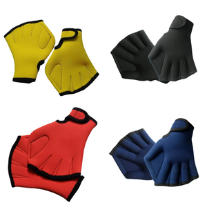 Gants de plongée souples en nylon écologiques JW-758 pour adultes et enfants, sans doigts, pour <span class=keywords><strong>palmes</strong></span> de plongée et <span class=keywords><strong>palmes</strong></span> de <span class=keywords><strong>snorkeling</strong></span> - Product Image 1