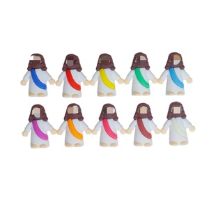 Figurines miniatures en PVC pour Pâques, petits hommes, ornements, décorations, cadeaux - Product Image 5