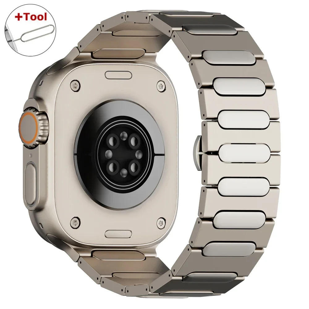 Bracelet argent titane