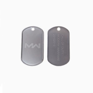 Collier d'étiquettes de chien en métal en acier inoxydable de haute qualité - Product Image 3