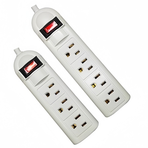 ปลั๊กพ่วงป้องกันไฟกระชาก JK 3-6 ช่องเสียบ สายยาว 1.8 เมตร ปลั๊กแบบ US - Product Image 2