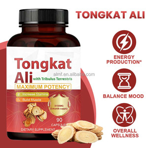 Integratore Alimentare Erboristico per Uomini, Stimolante di Resistenza, 90 Capsule, Fornitura per 3 Mesi, con Tongkat Ali e Tribulus Terrestris - Product Image 2