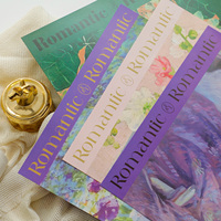 Papier d'emballage pour fleurs à l'huile, double face, imperméable, épais, en papier kraft, fournitures d'emballage artistique impressionniste floral