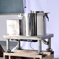 Séparateur d'huile centrifuge de table refroidisseur d'eau centrifuge séparateur d'air centrifuge