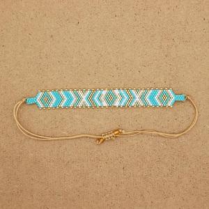 Bracciali moda oro Miyuki gioielli in rilievo regalo nuovi gioielli Boho <span class=keywords><strong>telaio</strong></span> braccialetto di perline per le donne - Product Image 3