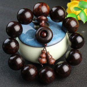 Lao Rosewood Prayer <b>Beads</b> 15mm Round Wooden <b>Bracelet</b> For <b>Men</b> And Women Jewelry - Product Image 1