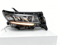 Kit de phares LED pour Toyota Prado FJ150 2018-2023, mise à niveau des phares, projecteur bi-LED avec feux de jour DRL et clignotants séquentiels