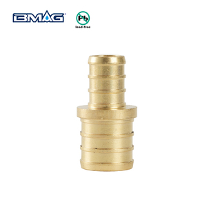 Raccord de <span class=keywords><strong>tuyau</strong></span> en laiton sans plomb BMAG OEM, raccord réducteur, raccord de jonction, raccord basse pression PEX X PEX - Product Image 2