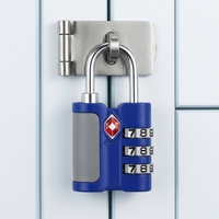 Cadenas de sécurité TSA-530 fiable à combinaison à 3 chiffres pour ordinateur portable, sac à dos, valise de voyage et casier d'étudiant