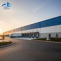 Structure métallique préfabriquée Q355 sur mesure pour entrepôt, fournisseur de bâtiments préfabriqués en acier