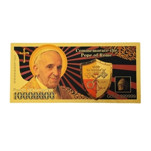 Nuova Banconota dei Francesi di <span class=keywords><strong>Roma</strong></span> 2026 Placcata in Oro 24K per Collezione - Product Image 1