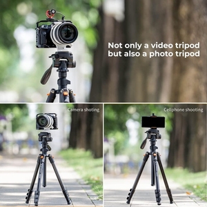 Gran oferta, venta al por mayor, <span class=keywords><strong>K</strong></span> & <span class=keywords><strong>F</strong></span> Concept KF09.115 para cámara DSLR, soporte para teléfono, trípode de disparo, soporte de trípode de 64 pulgadas para cámara - Product Image 5