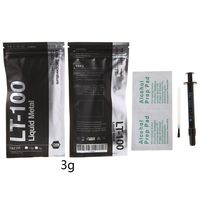 Pâte thermique conductrice en métal liquide LT-100 Ultra 128W/mK 1,5g/3,5g – Refroidissement efficace CPU/GPU, pièce de réparation électronique