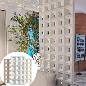 Nuovo pannello di parete decorativo fori cavi 3D in poliuretano fungo esterno in finta pelle artificiale grande tavola leggera <span class=keywords><strong>pietra</strong></span> PU - Product Image 5