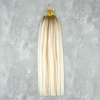 Extensions de cheveux humains D.S Hair 18-26 pouces, style plumes, pré-collées pour équipement de salon