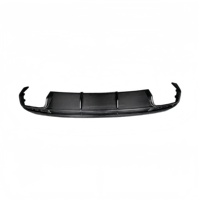 Diffuseur avant arrière en fibre de carbone sèche de style B modifié pour Mercedes Benz W217 Kit de carrosserie