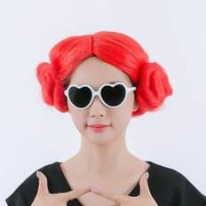 Red Hair Ware Party Costume Props Cosplay Ware-para accesorios para el cabello y maquillaje - Product Image 1