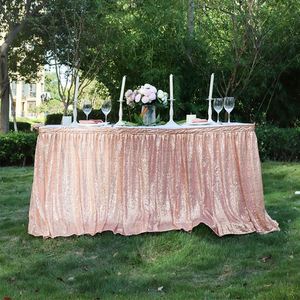 Jupe de table pour décoration de mariage, banquet, fête d'anniversaire, nappe de table, décoration d'événements de Noël - Product Image 4