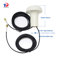 Antena de navegación de posicionamiento de barco inalámbrico al aire libre, 2x2, GPS activo, Marina, Mimo, 4G