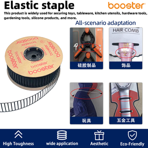 Rouleau de fil élastique Booster en TPU blanc, résistant à la chaleur, durable, pour jouets, quincaillerie, outils de jardin, fixation d'étiquettes - Product Image 4