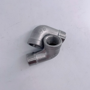 Rèn SS304 <span class=keywords><strong>3</strong></span>/8 ''<span class=keywords><strong>NPT</strong></span> khuỷu tay áp suất thấp cho ngành công nghiệp hóa dầu - Product Image 4