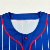 Maillot de baseball unisexe à manches courtes, imprimé numérique personnalisé, respirant, antibactérien, séchage rapide, couleur unie, grande taille, pour jeunes