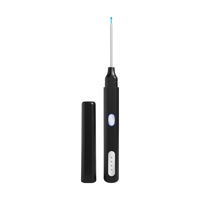Nettoyeur d'oreilles visuel V21 avec pince à épiler, outil de nettoyage d'oreilles pour enfants, matériau ABS, éclairage LED, cuillère haute définition, compatible Wi-Fi