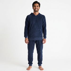 Sweat-shirt pour homme avec capuche en coton, sweat-shirt en tissu éponge pour homme, pull-over personnalisé avec poche - Product Image 1