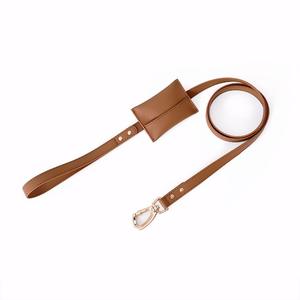 Caliente Popular de alta calidad ajustable suave cuero perro arnés <span class=keywords><strong>Vesr</strong></span> perro Correa Collar para mascotas suministro - Product Image 6