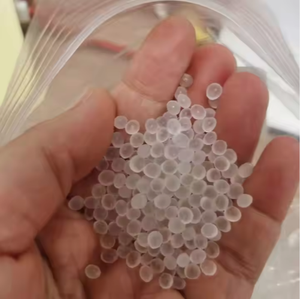 Gránulos de partículas de plástico modificado, material transparente, gránulos de plástico PLA - Product Image 5