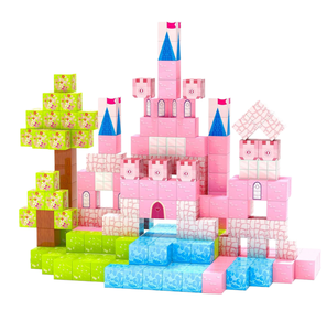 0.98 pouces STEM Construction éducatif château en plastique ensemble blocs <span class=keywords><strong>de</strong></span> construction magnétiques pour les âges 4-13 pour les tout-petits usine en gros - Product Image 2