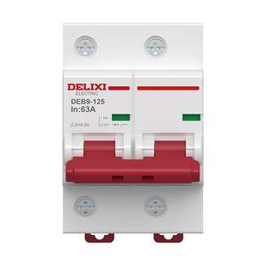 Delixi DEB9ไฟฟ้า MCB 2P 32A ไฟฟ้าในครัวเรือนเบรกเกอร์ขนาดเล็กที่มีการออกแบบให้โค้งดับ - Product Image 2