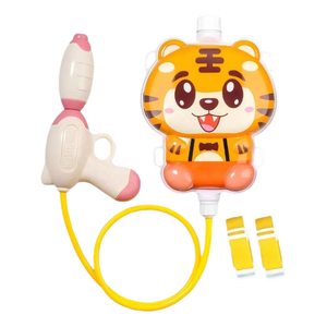 Qualidade durável Tiger Mochila Água <span class=keywords><strong>Gun</strong></span> Cartoon Animal Rabbit Pull-out <span class=keywords><strong>Water</strong></span> <span class=keywords><strong>Gun</strong></span> para Crianças OutdoorSummer <span class=keywords><strong>Water</strong></span> Fighting Game - Product Image 1