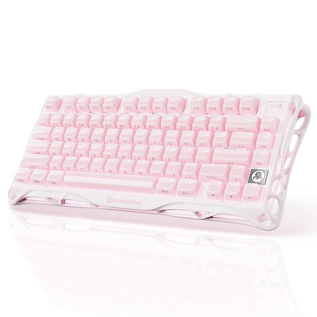 OEM ODM Mercury K1 75 Wireless Mechanical Gaming Keyboard RGB Backlit  Gasket Mount Hot Swappable Linear Switches Creamy Sound K