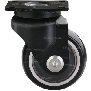 SS 2 pulgadas 50mm Robot Rueda giratoria <span class=keywords><strong>AGV</strong></span> Rueda giratoria - Product Image 4