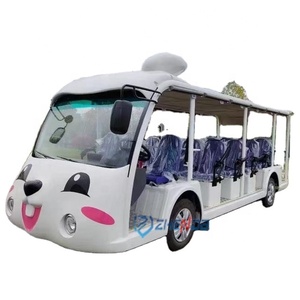 Bus électrique neuf pour le tourisme et les excursions, avec design de voiturette de dessin animé, 14 places, transport spécial à vendre - Product Image 1