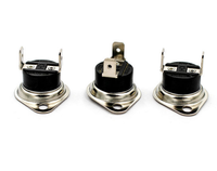 Merek LIXINC termostat Ksd301 5A 250V pengendali termal sensor suhu untuk mesin Popcorn bimetal termistor BOM