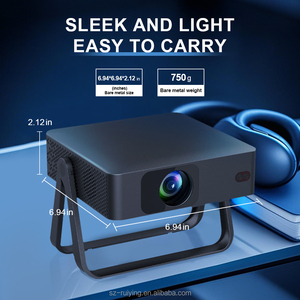 Portable Wi-Fi Enabled 1080p <strong>Projector</strong> <strong>with</strong> Bluetooth for Digital Beam Projection - Product Image 4