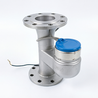 Compteur d'eau numérique industriel DN80 en acier inoxydable avec lecture à distance M-bus/RS485