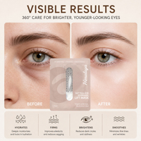 Patchs Hydrogel Yeux Big Chill Marque Blanche Ginseng Hydratant Apaisant Anti-Poches Rafraîchissant 360 °   Masque pour les yeux pour un soulagement immédiat