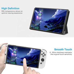 Film protecteur d'écran en verre trempé HD 9H transparent pour console de jeu Nintendo Switch Oled - Product Image 6