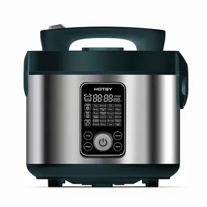 HOTSY HOT-X5A – cuiseur à riz électrique de grande capacité, en acier inoxydable de 5l, appareil ménager de cuisine multifonction