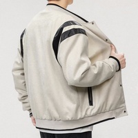 Nouvelle veste bomber formelle pour homme, style décontracté, en polyester/coton, avec logo personnalisé sur le devant, couleur personnalisable, collection automne, écologique, Plankton Shuai