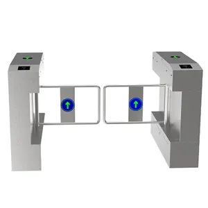 Sistema di barriera del cancello a battente di accesso rapido di sicurezza automatica ad alta velocità per l'aeroporto