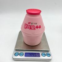 Produit transfrontalier le plus vendu, populaire, style coréen, Bingeri, en mousse PU à rebond lent, à thème lait, souple à presser, anti-stress, pour filles et garçons