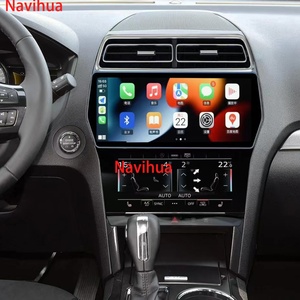 NaviHua Touch Screen Android Dashboard AC Panel for Ford Explorer GPS Navigation Air Conditioning Climate AC Screen New Upgrade - Product Image 2