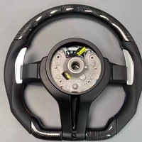 Volant sport en fibre de carbone noire pour BMW Série F Volant F10 F30 F31 F32 F20 E92 E60 X6 E71 X5 E70 M3 M4 M5