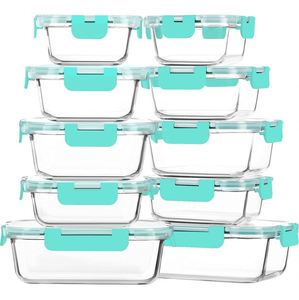 2025 New Top Design Microwavable Leak Proof Glass Food Storage <b>Container</b> Detachable Lid Dishwasher Safe Eco-Friendly Low Price - Product Image 1